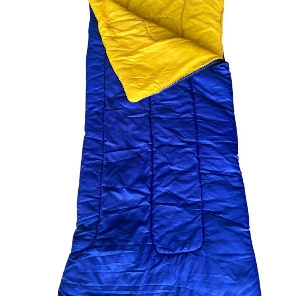 Kool-a-Roo Vintage Sleeping Bag - Red, Yellow, Blue.  Childhood memories.